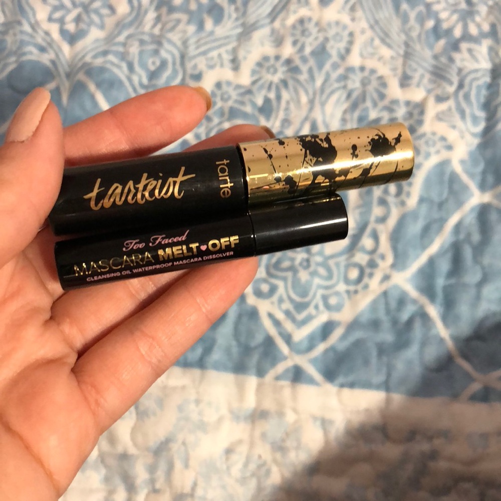 Tarteist mascara mini & too faced mascara melt off